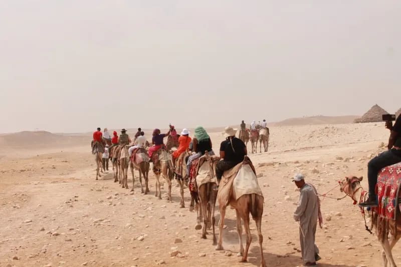 Giza Pyramids — Egypt and Jordan Nile Cruise Tour 